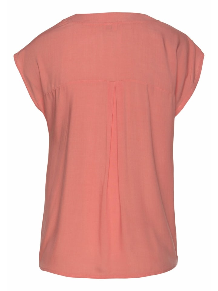 LASCANA Schlupfbluse in peach günstig kaufen