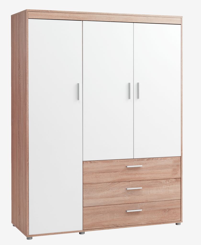 BIRKELSE BIRKELSE cabinet 150x198 light oak/white
