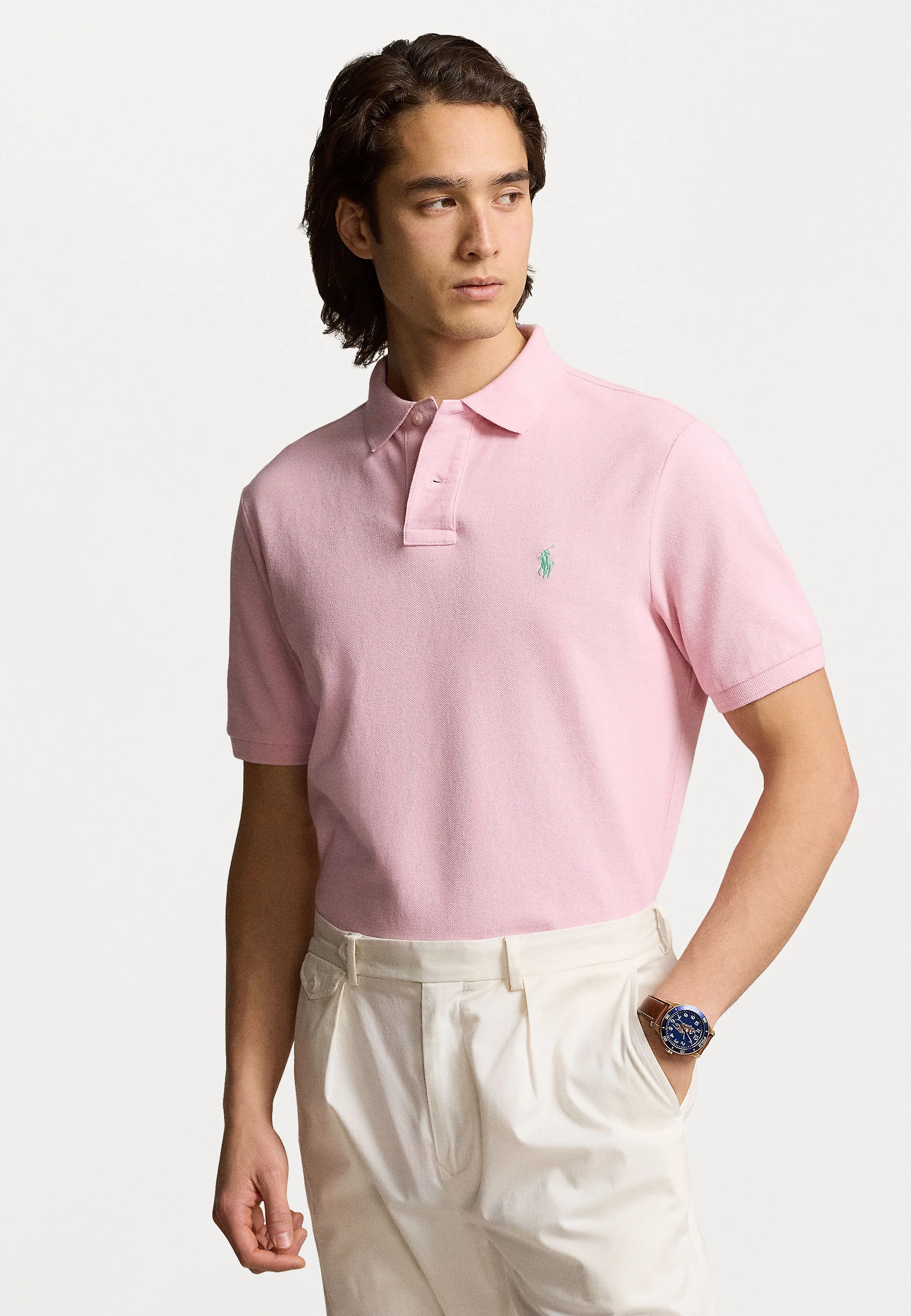 Polo Ralph Lauren SLIM FIT MESH SHIRT - Polo