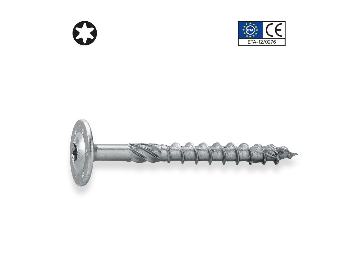 Konstruktionsschraube plus mit Tellerkopf,TG,vz