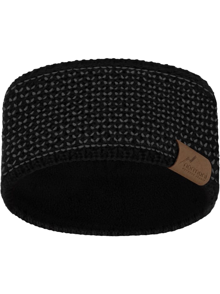Normani Outdoor Sports Stirnband Lillpite in Schwarz/Anthrazit günstig kaufen onesize