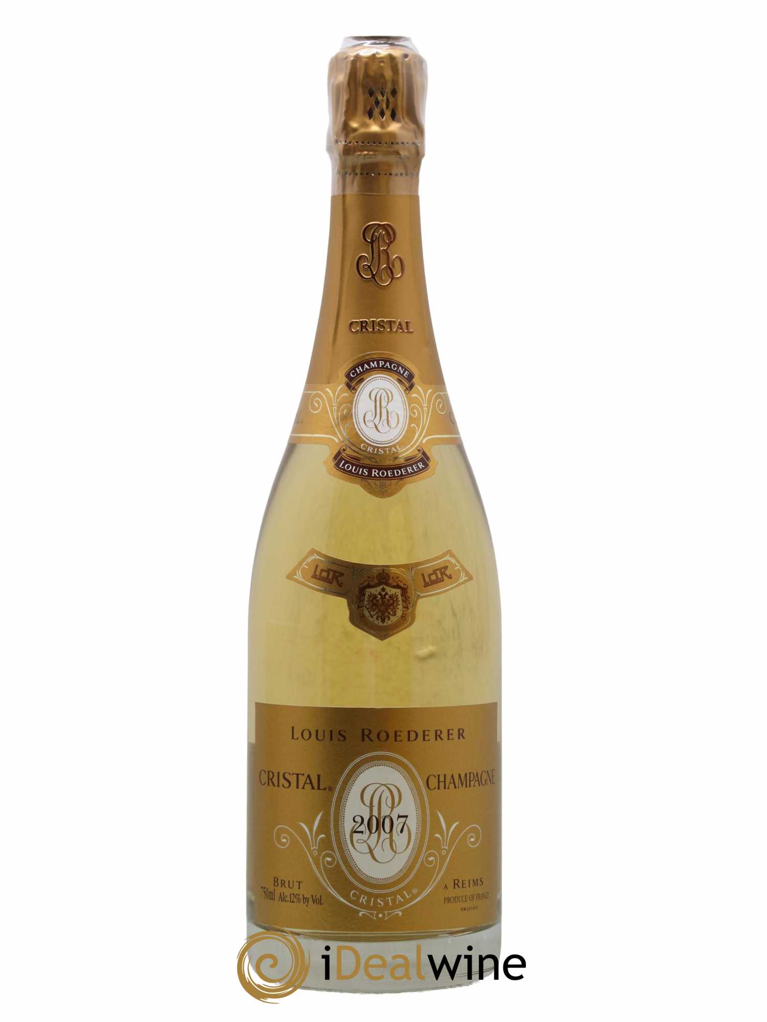 Cristal Louis Roederer  2007 - Lot de 1 Bouteille