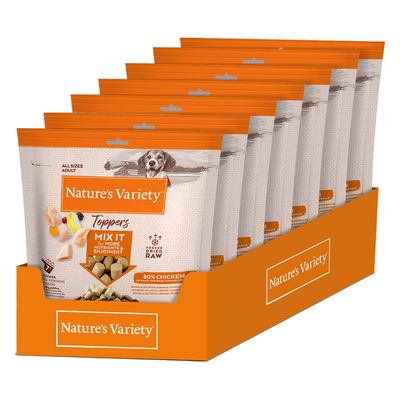 Nature's Variety Gefriergetrocknete Topper für Hunde