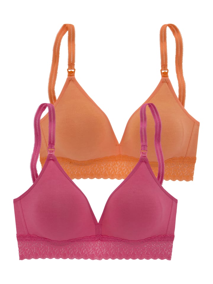 PETITE FLEUR Still-BH in pink   orange günstig kaufen