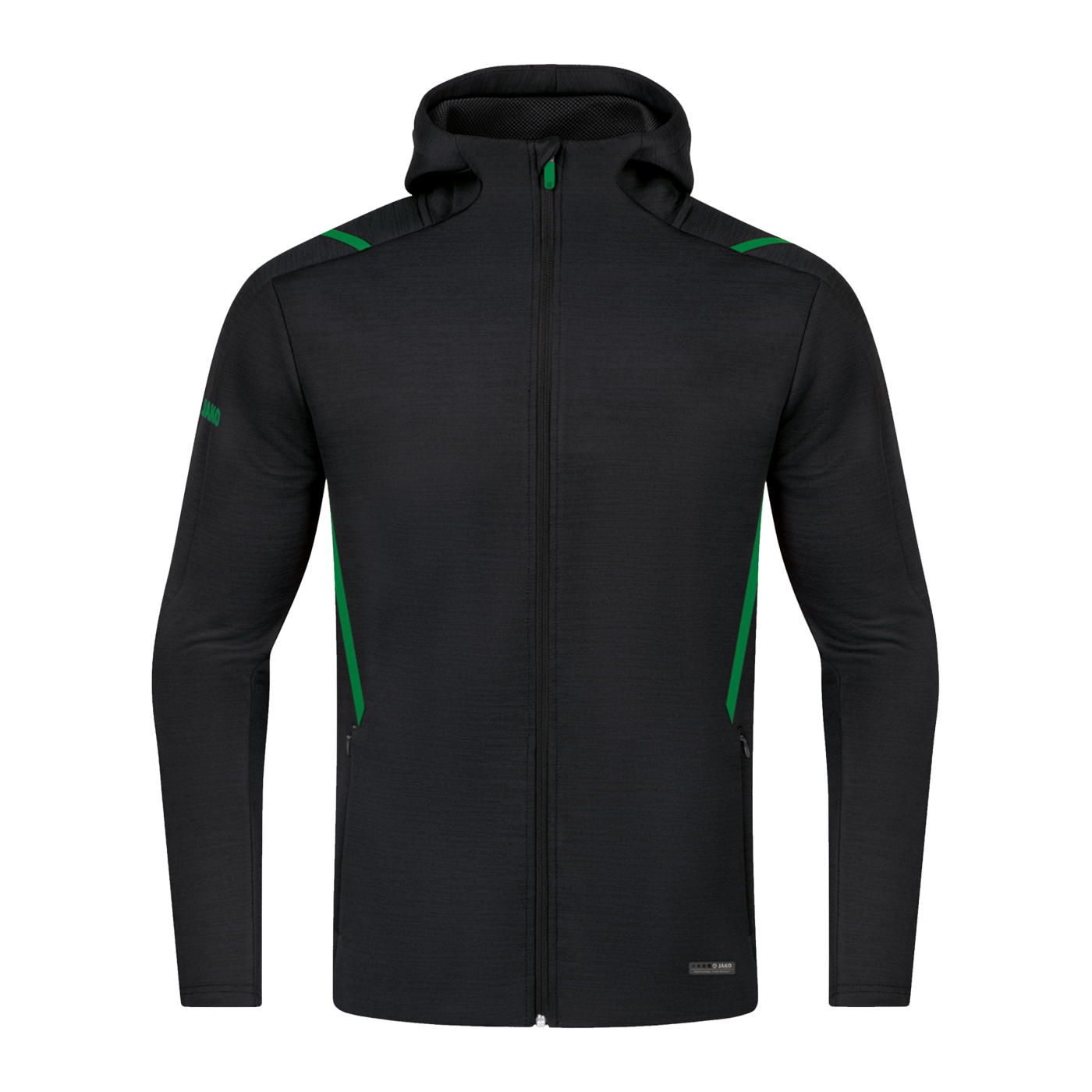 JAKO Challenge Freizeit Kapuzenjacke Grün F503