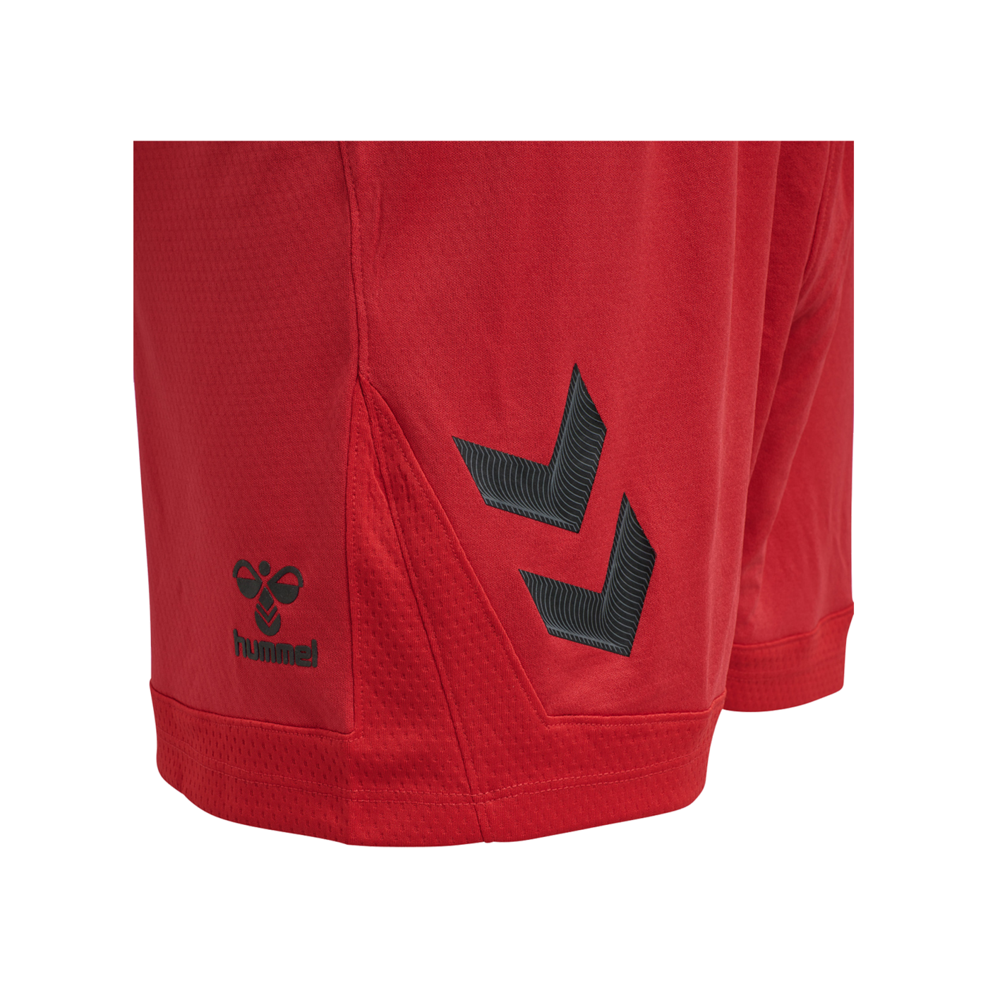 Hummel Lead Poly Shorts Damen Rot F3062