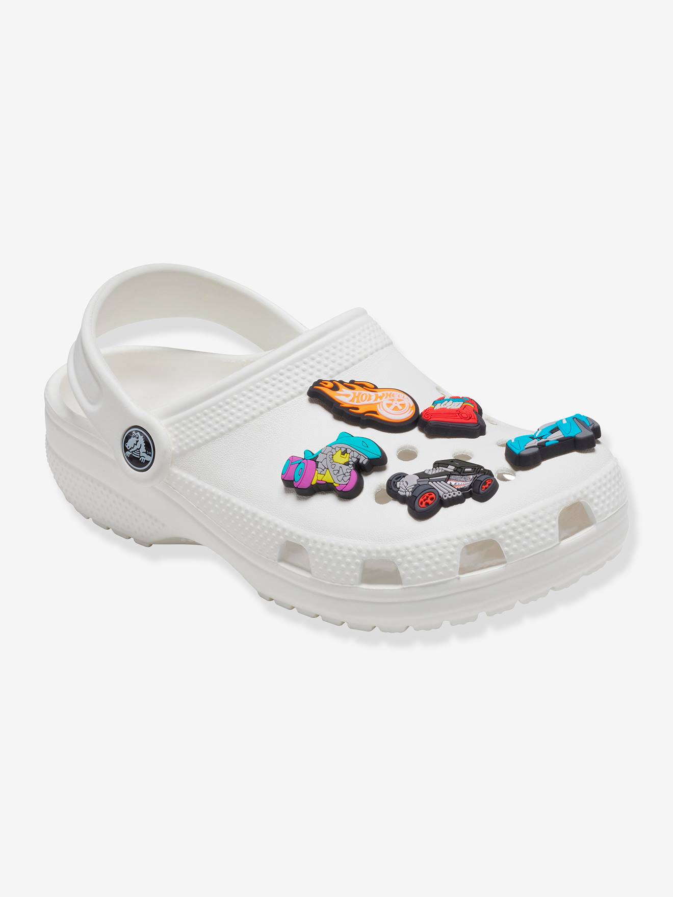 Crocs 5er-Pack Kinder Schuhanstecker Jibbitz Hot Wheels CROCS - mehrfarbig