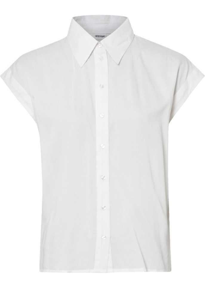 Bluse in Boxy-Form