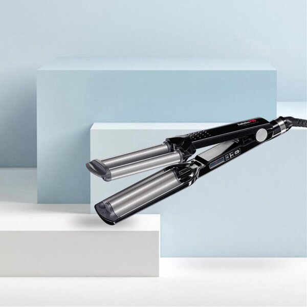 BaByliss Pro Triple Barrel Waver II Titanium Turmalin 19 mm Frisiereisen