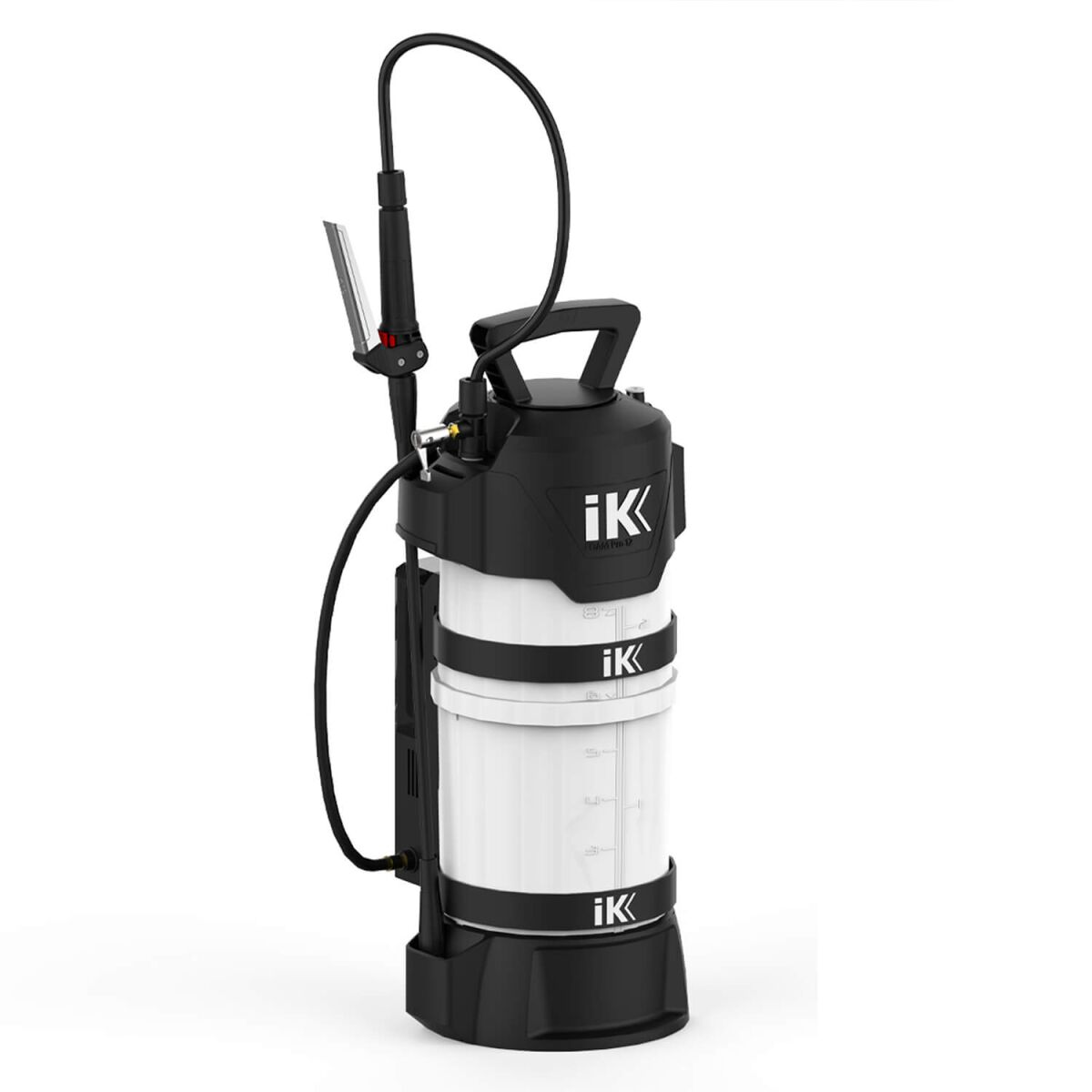 IK e Foam Pro 12 Schaumsprühflasche mit Kompressorventil 6L