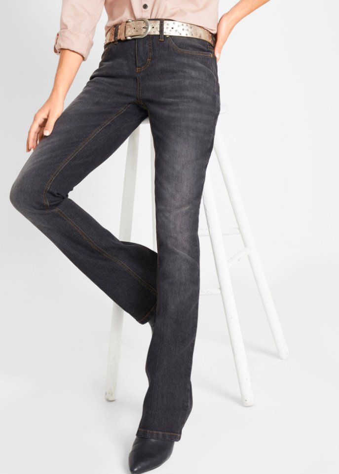 Komfort-Stretch-Jeans, Bootcut