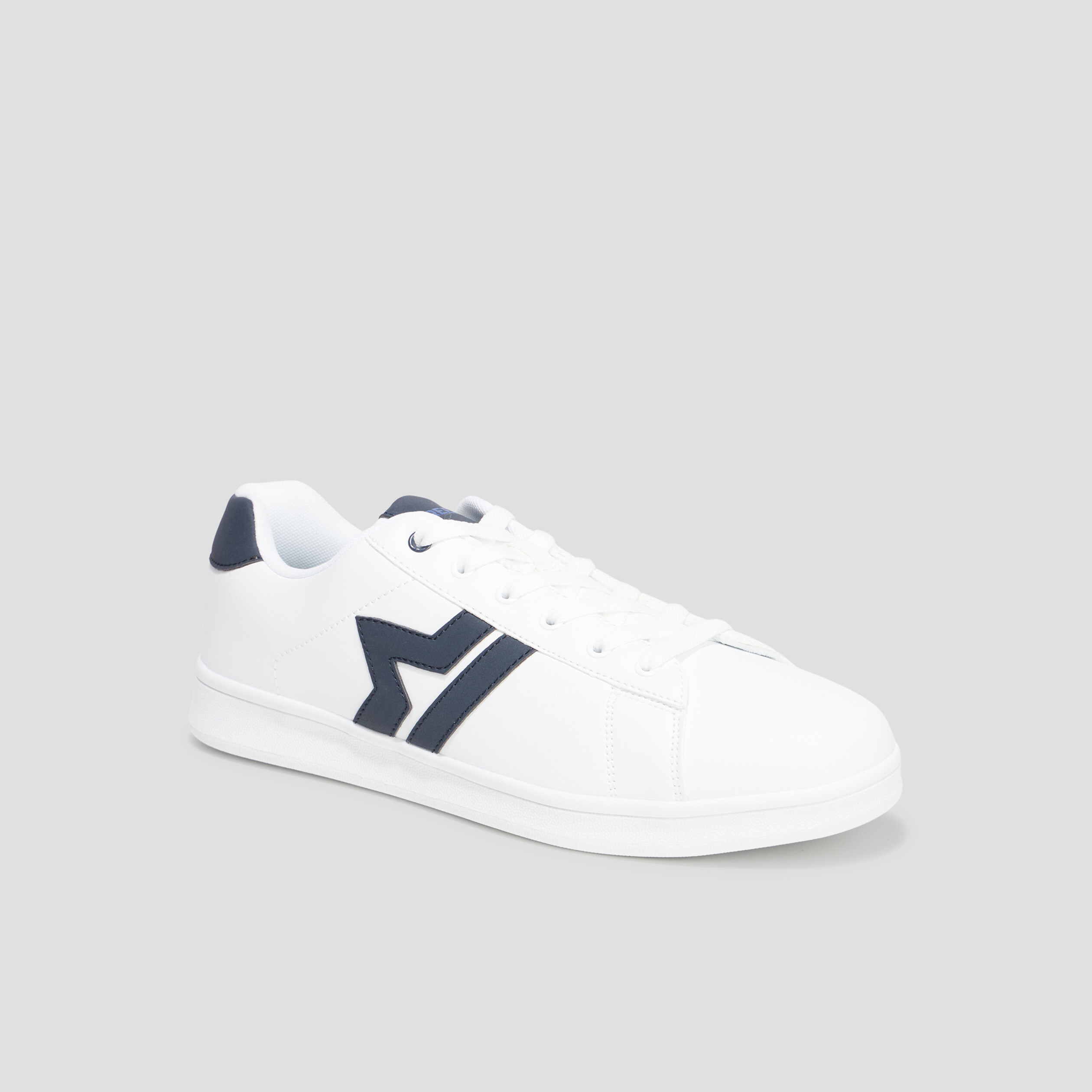 Tennis basses à lacets Creeks Thisto blanc homme | La Halle
