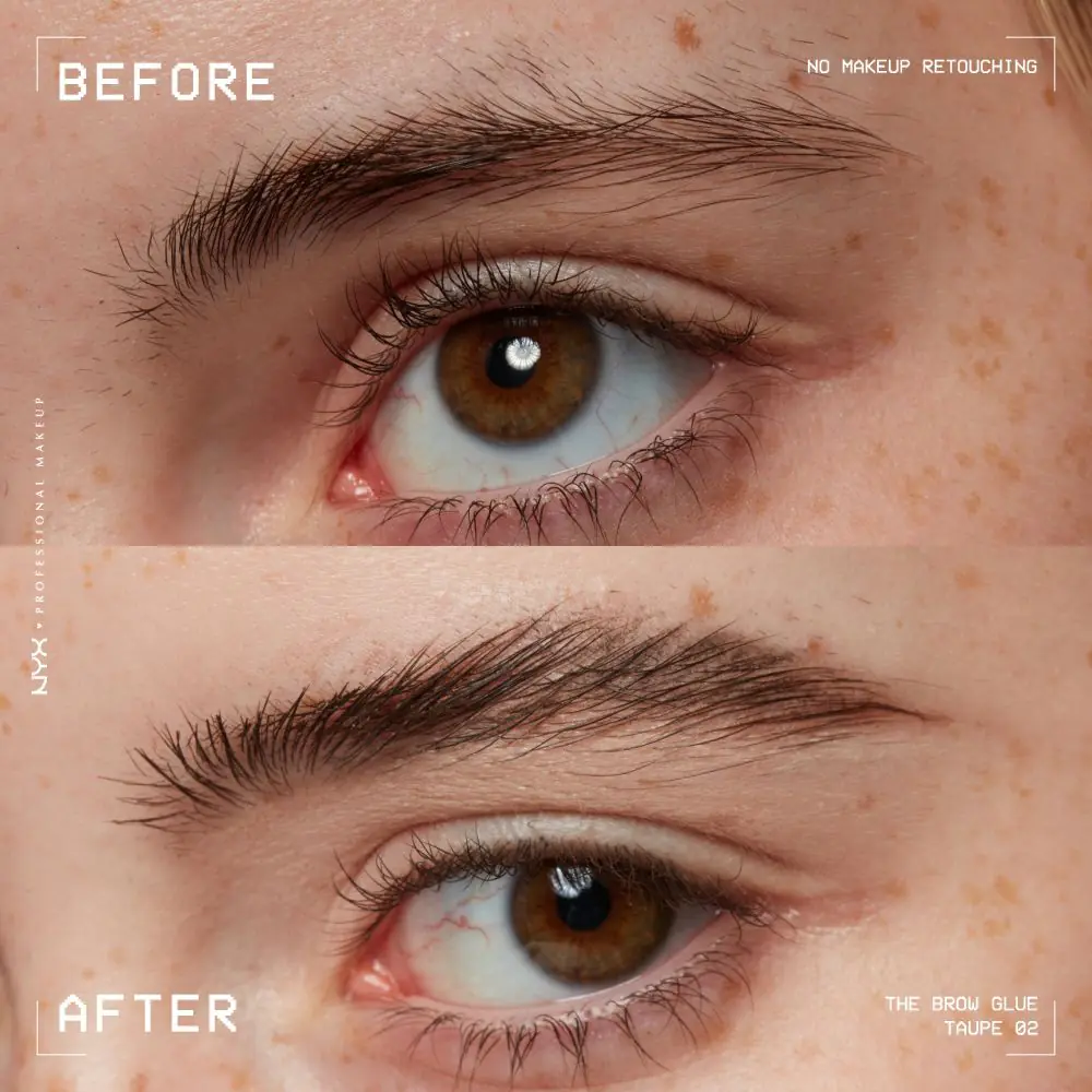 Τζελ φρυδιών NYX The Brow Glue Cool Brown