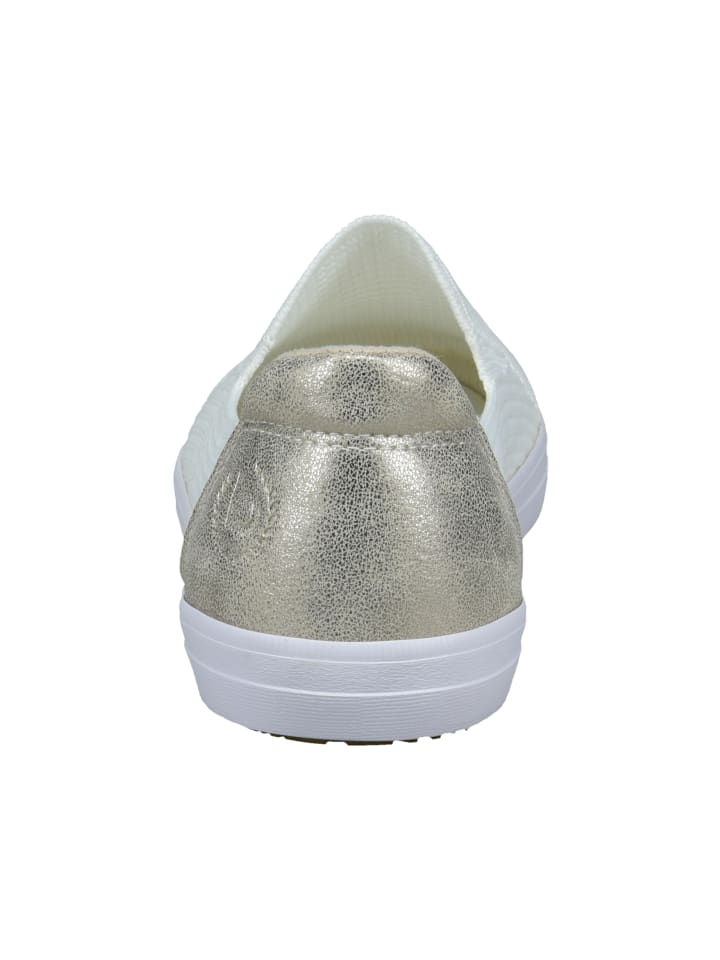 Bugatti Slip on in weiß günstig kaufen