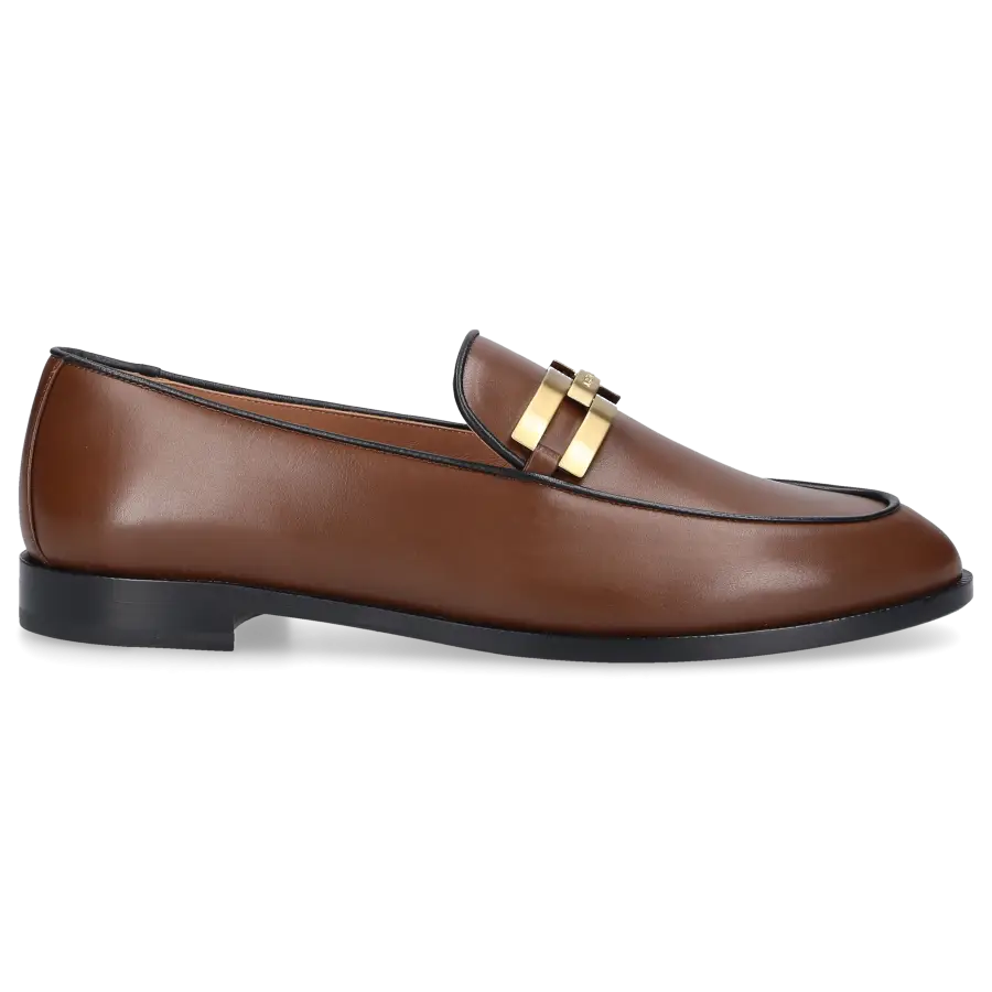Aquazzura - Loafer BRANDI Nappaleder - braun