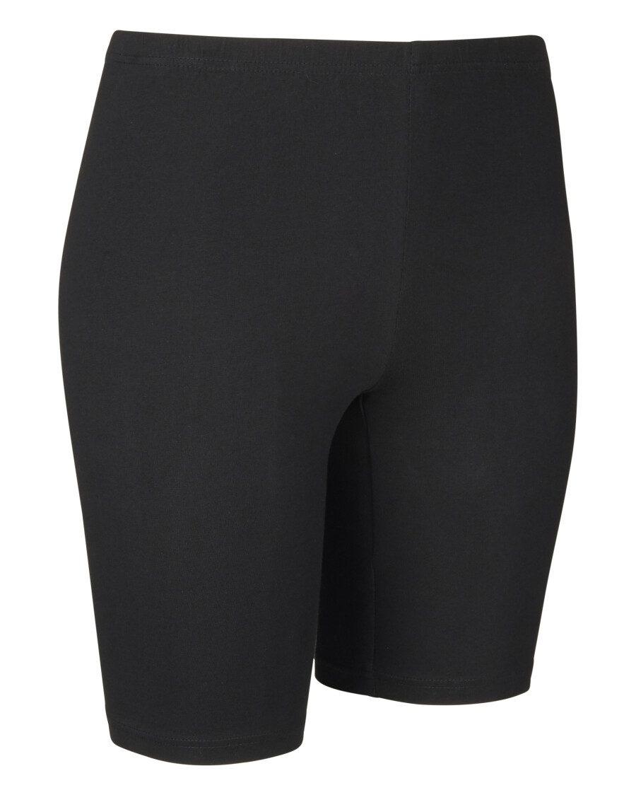 Schwarze Radlerhose