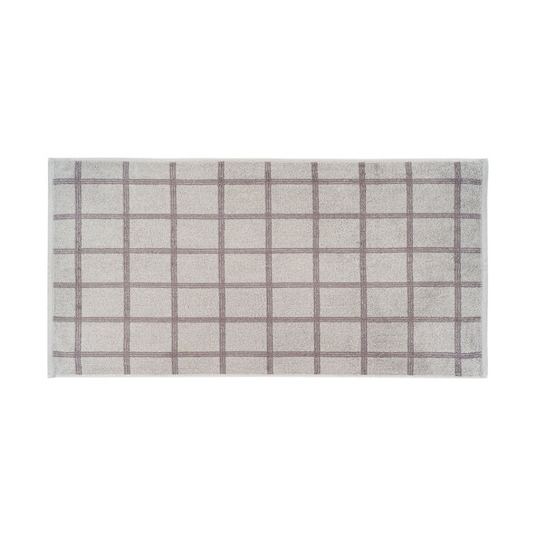 Frottierserie Square Handtuch, hellgrau, 2 x 2er Set
