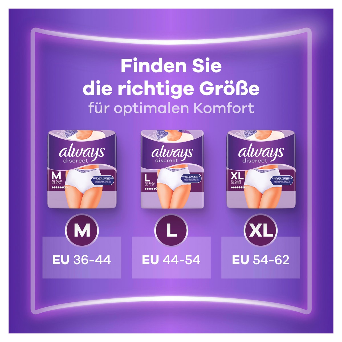 discreet Pants Inkontinenz Gr. M Plus, Vorteilspack (4x9 St), 36 St