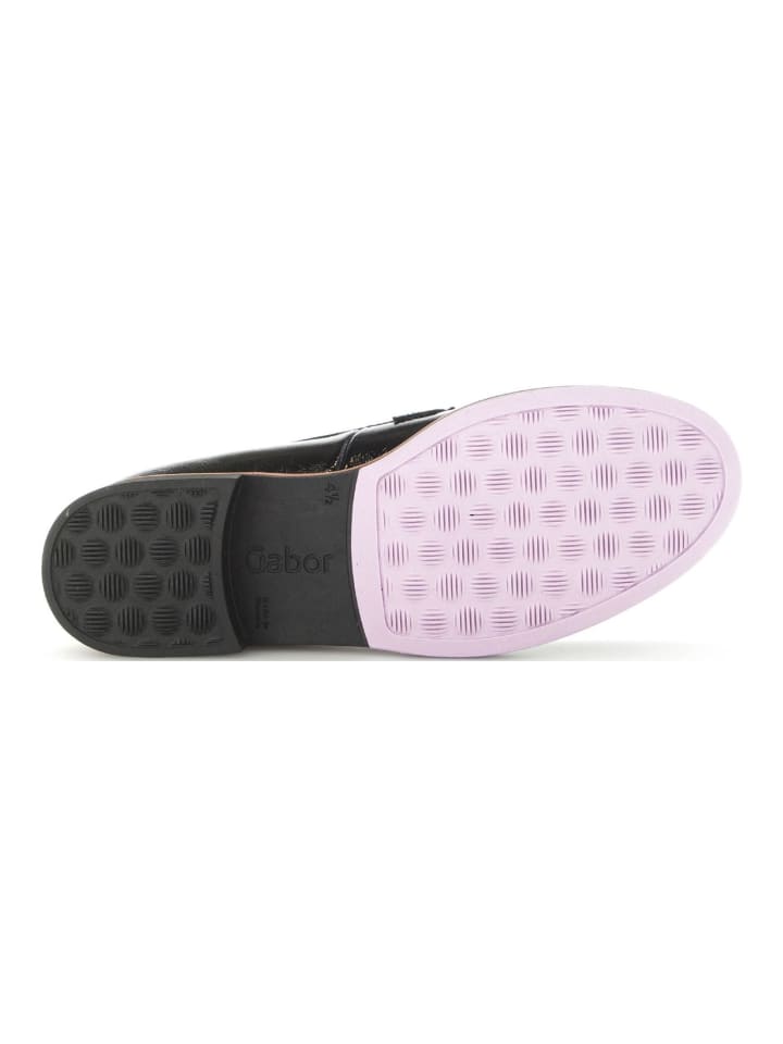 Gabor Slipper in Schwarz Lack günstig kaufen 38