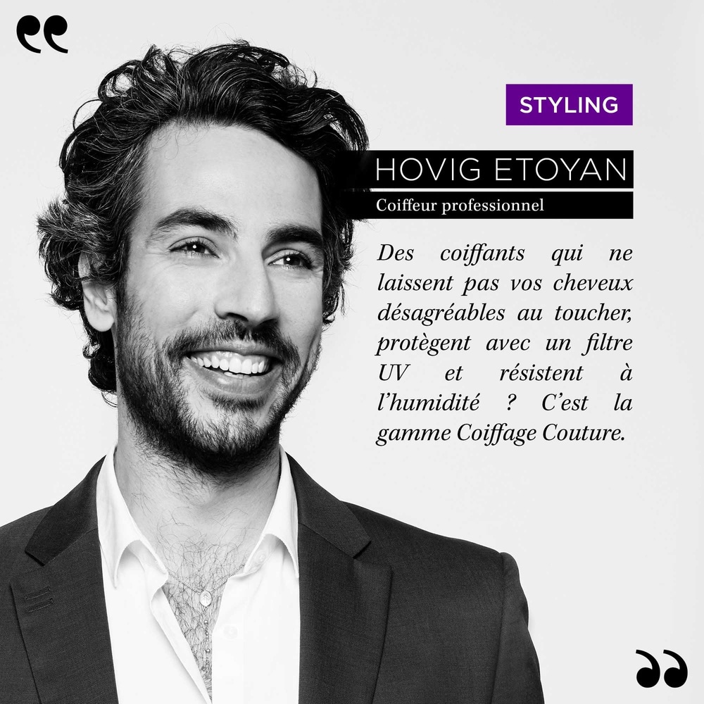 Kérastase Coiffage Couture Laque Couture laque fixation fusionnelle.