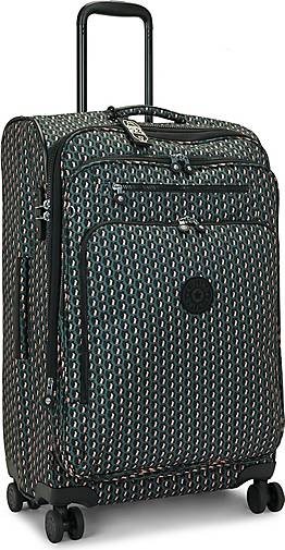 kipling Basic Prt New Youri Spin 4 Rollen Trolley M 68 cm