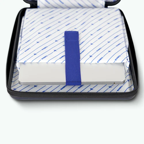 BIQ Pink Hard Shell Suitcase Pouch