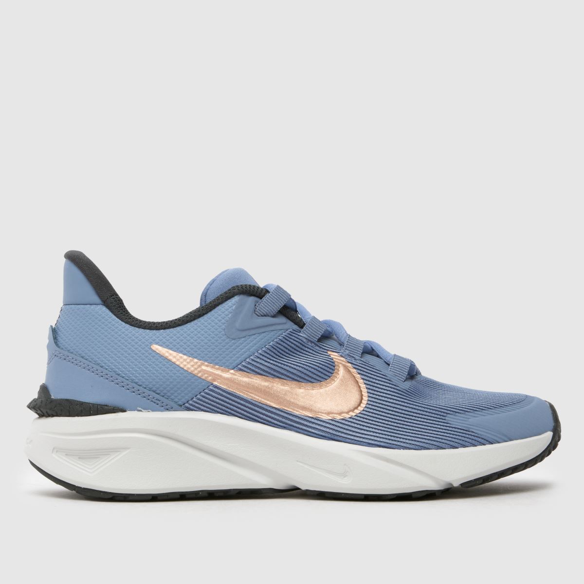 Nike grå Star Runner 4 flickor ungdomsskor