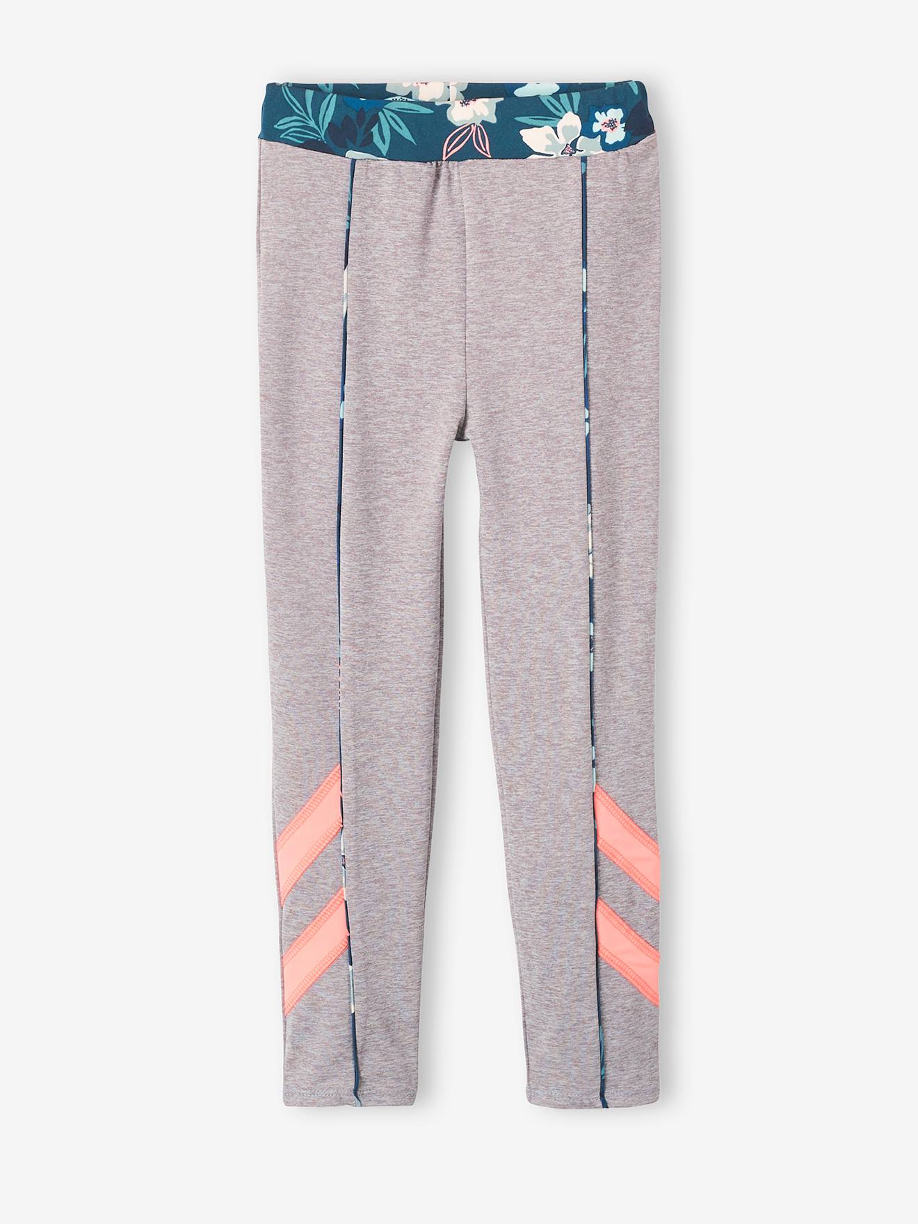 Ensemble sport 3 pièces brassière + legging + t-shirt fille rose