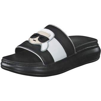 Karl Lagerfeld Kapri Karl Ikonic Slide in schwarz