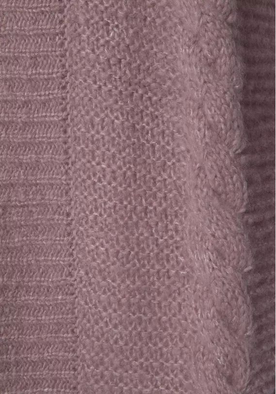 Longstrickjacke