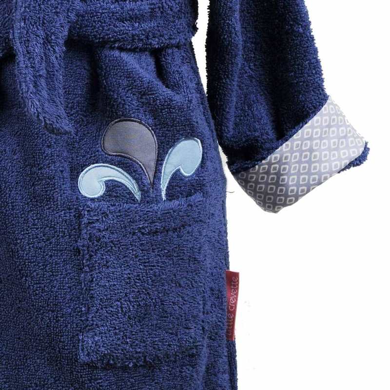 Peignoir enfant Baleine 6/7 ans