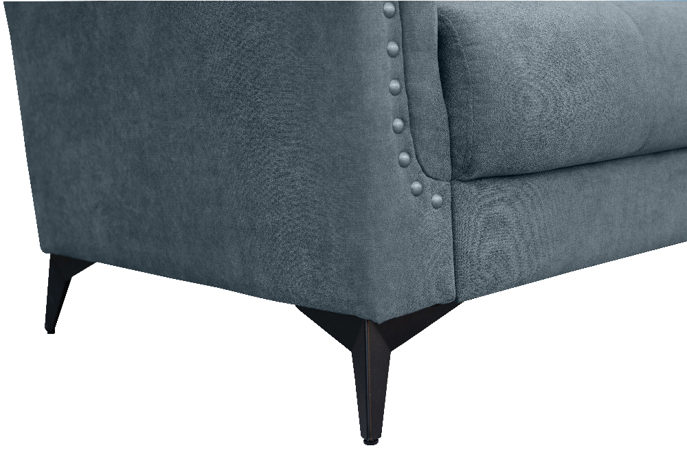 Happy Home 3-Sitzer Stoffsofa Polstersofa Sitzmöbel Loungesofa anthrazit