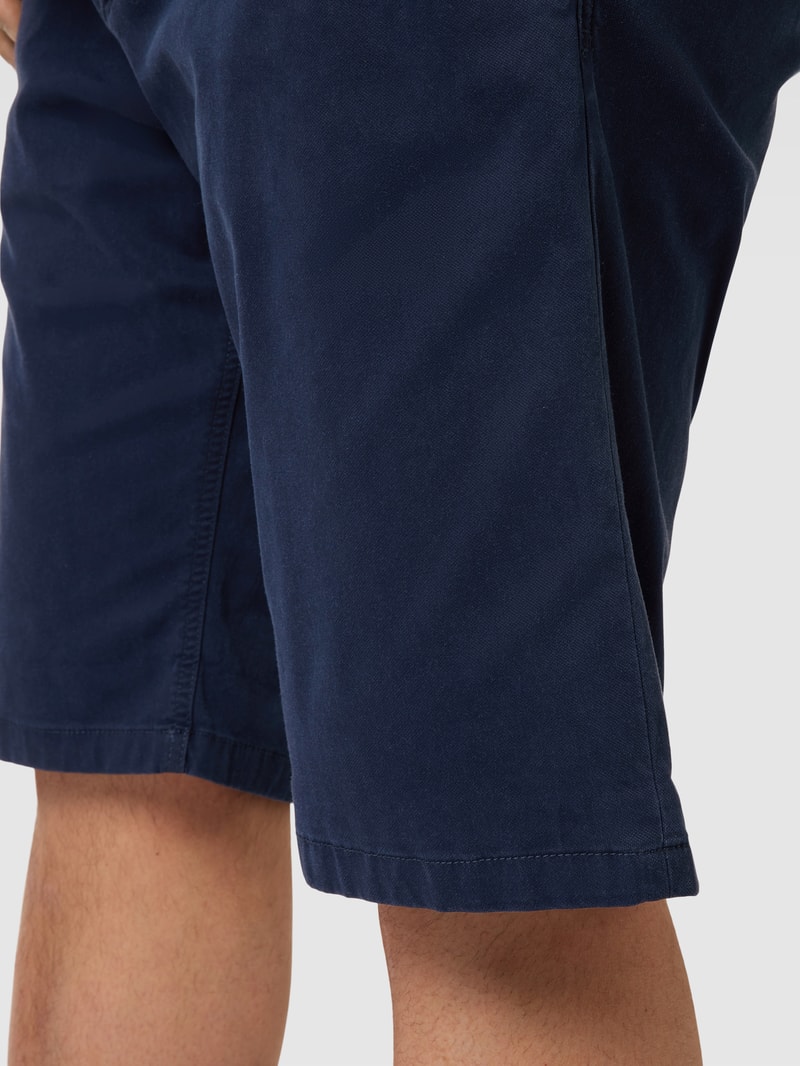 PLUS SIZE Chino-Shorts mit Eingrifftaschen in marineblau