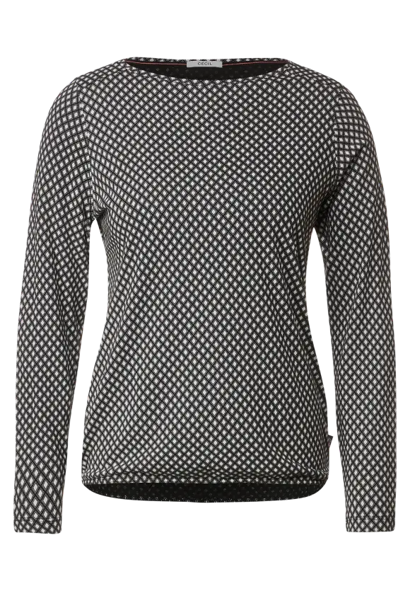 CECIL Langarmshirt mit Print