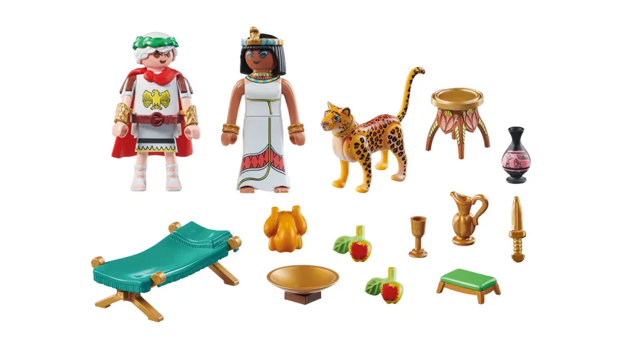 PLAYMOBIL 71270 - Asterix: Cäsar und Kleopatra