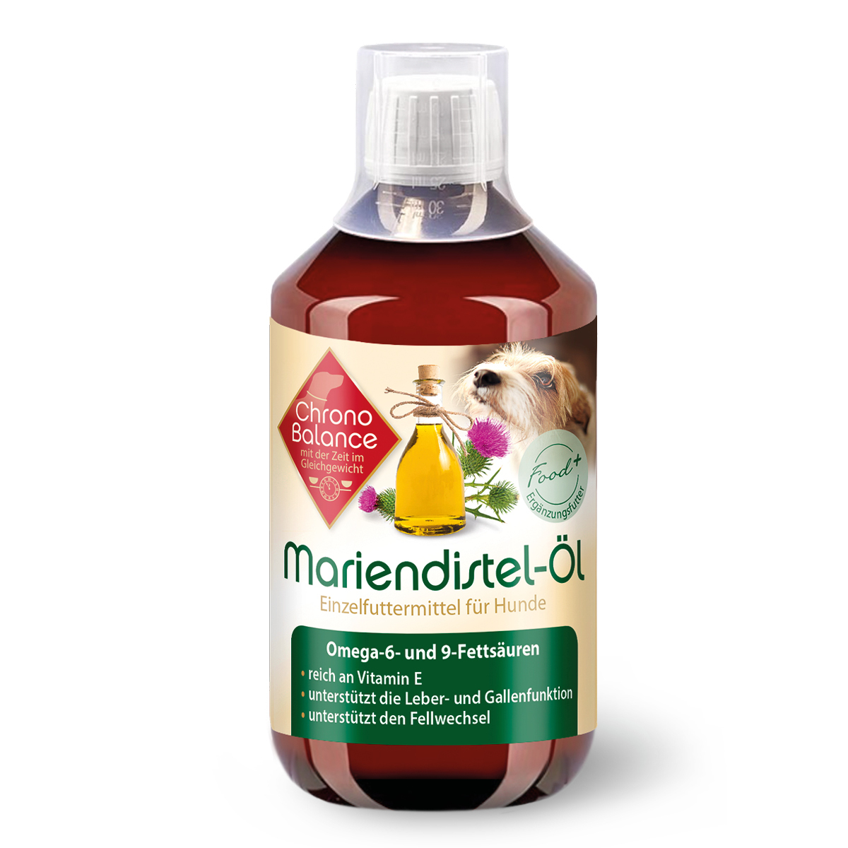ChronoBalance Ergänzungsfutter & Aufzucht ChronoBalance natürliches Mariendistelöl 500 ml