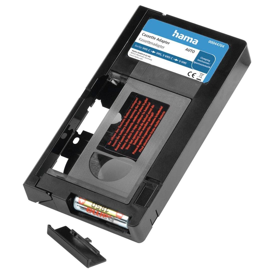 Hama Videokassette Kassettenadapter für VHS-C/VHS 
