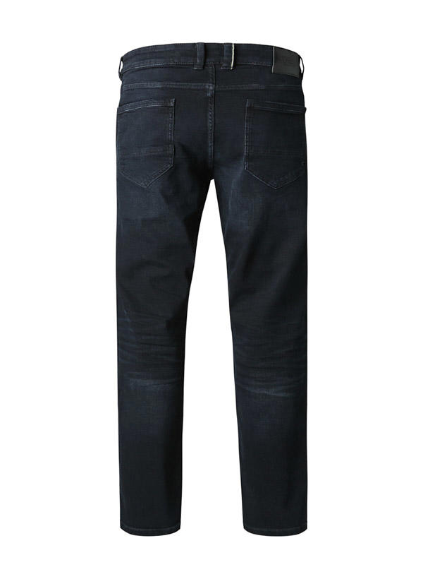 camel active, Jeans Madison, Slim Fit, Baumwoll-Stretch, dunkelblau