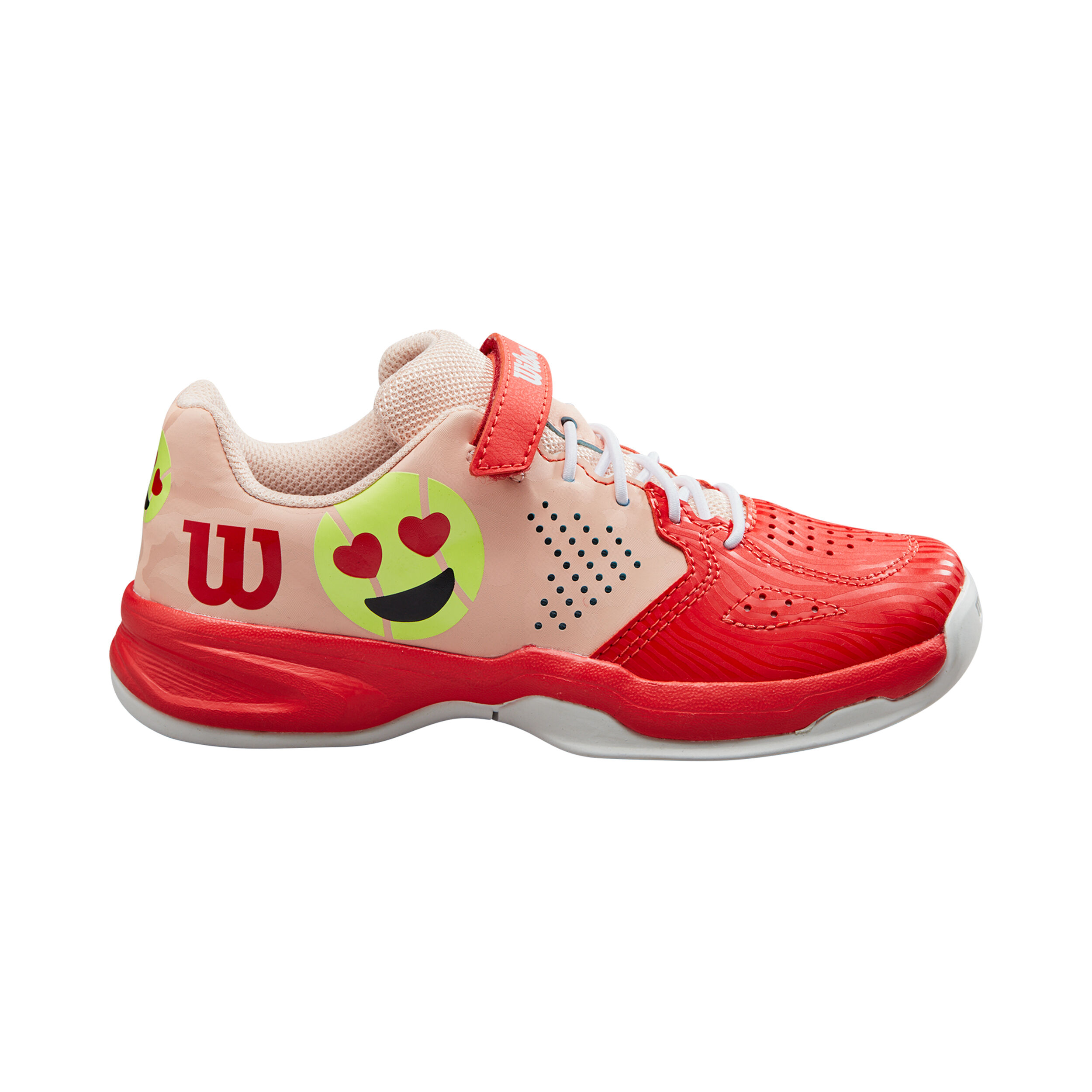 Kaos EMO Allcourtschuh Kinder - Orange, Apricot