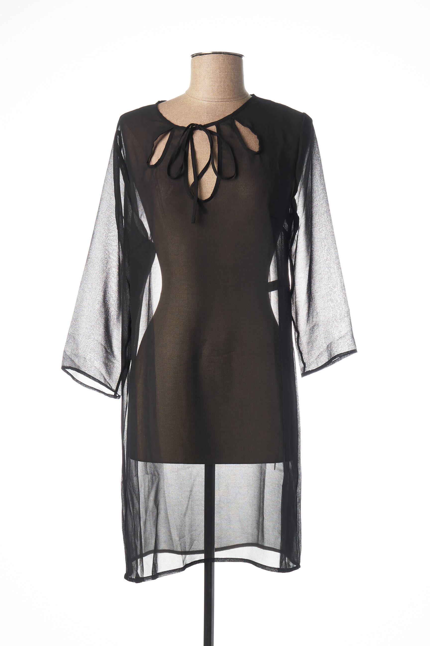 Simone Perele Tuniquemanchelongue Femme couleur noir