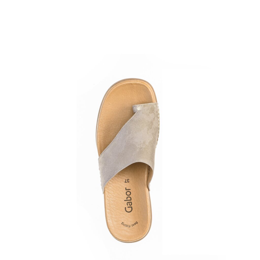 Gabor fashion Zehentrenner beige