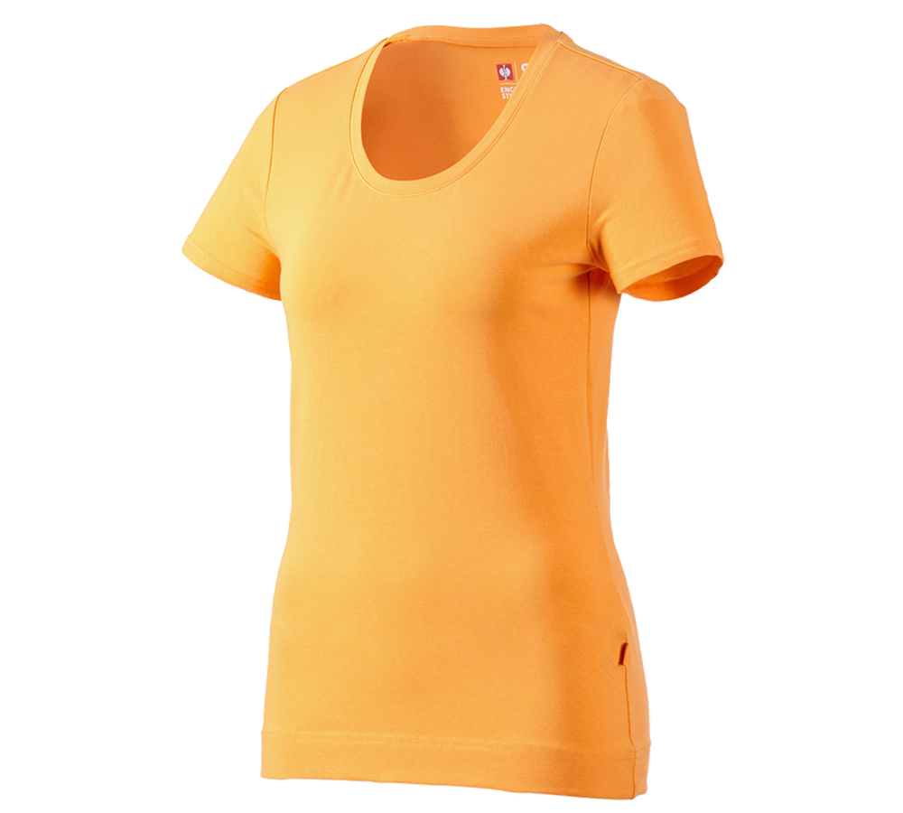 e.s. T-Shirt cotton stretch, Damen