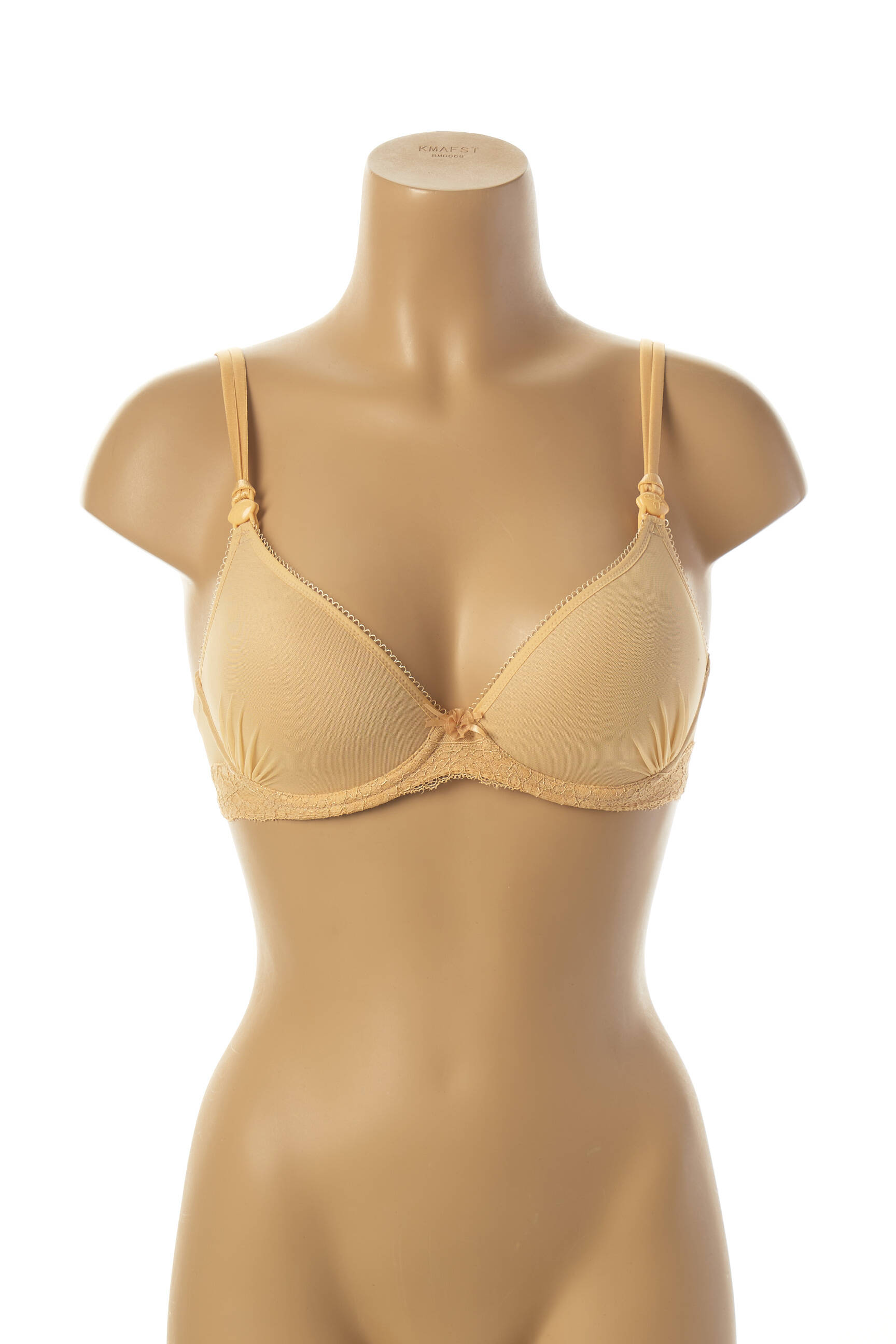 Cache Coeur Lingerie Maternite Femme couleur jaune