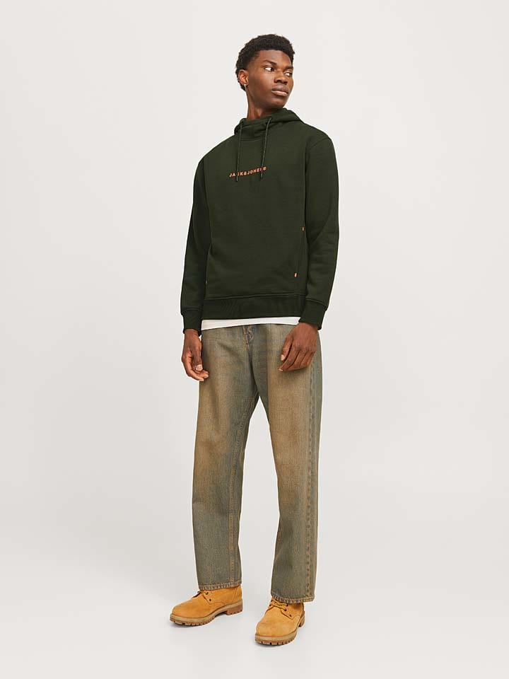 Jack & Jones Hoodie in Khaki günstig kaufen