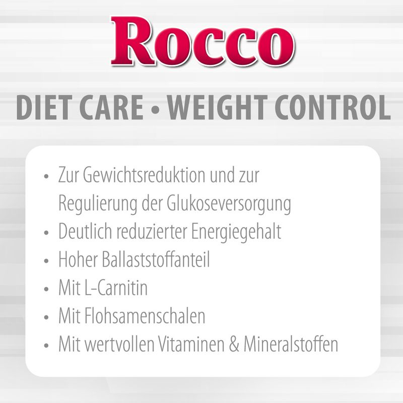 Rocco Diet Care Weight Control Rind & Huhn 300 g - Pouch
