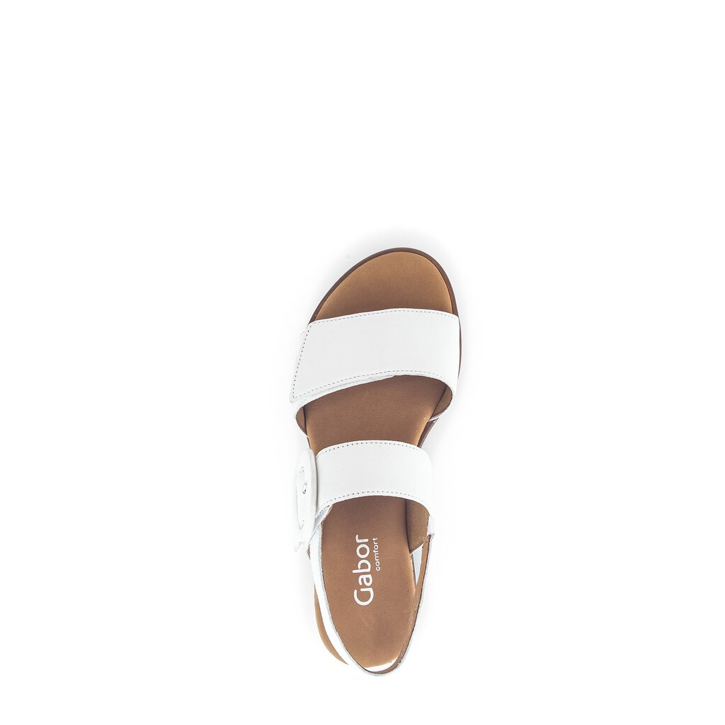 Gabor comfort Keilsandalette weiß