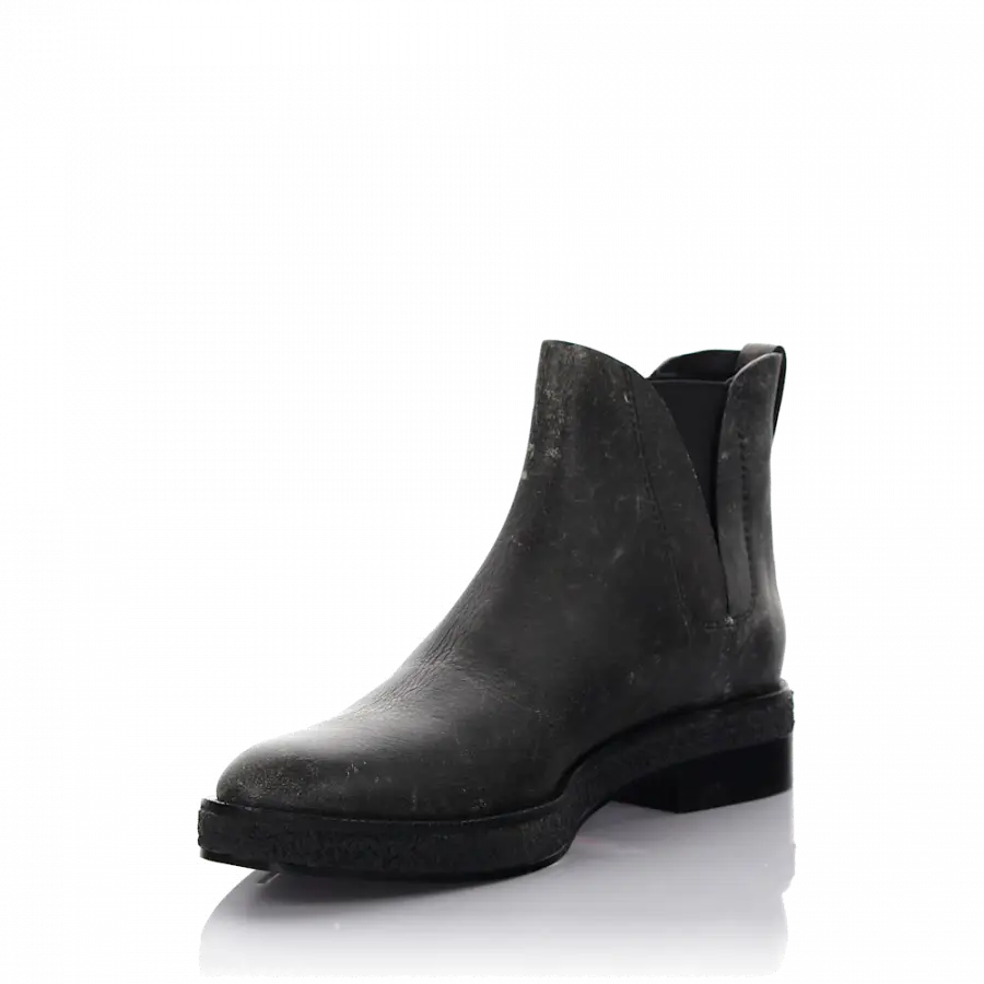 Alexander Wang - Chelsea Boots USED Kalbsleder - grau