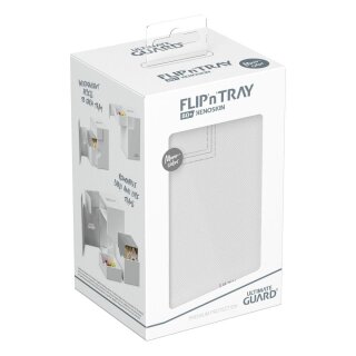 Ultimate Guard Flip`n`Tray 80+ XenoSkin Monocolor Weiß