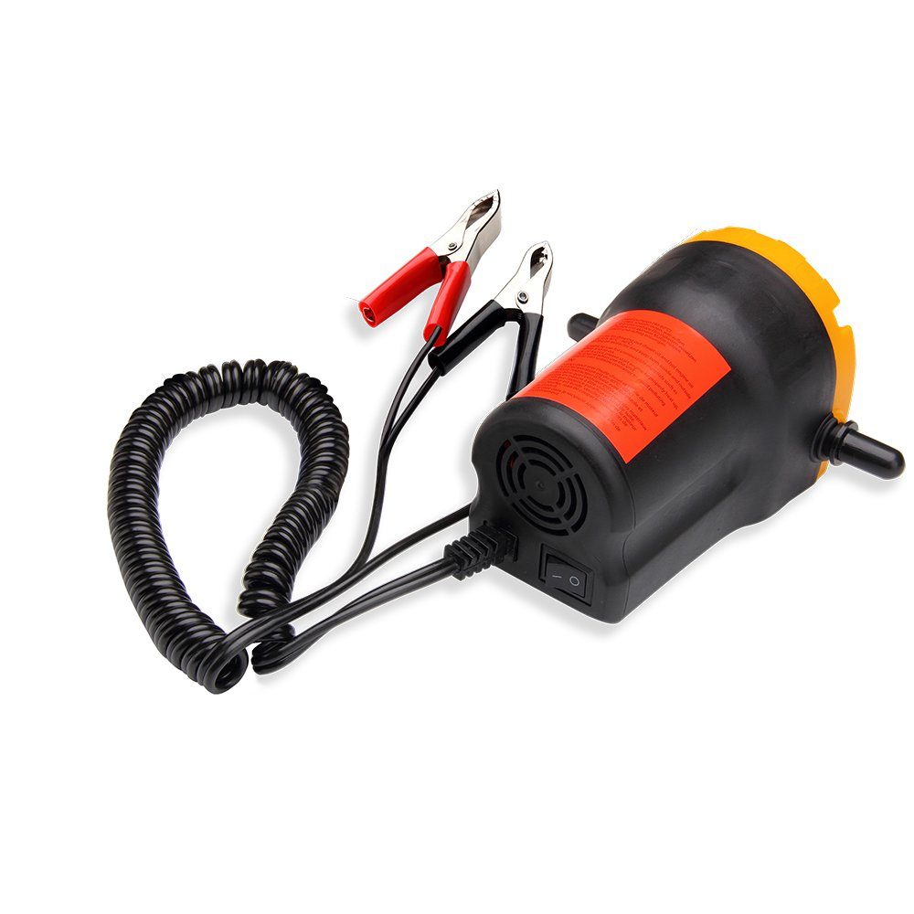 monzana Ölabsaugpumpe Deuba (8-tlg), elektrisch 12V 80 Watt 5l/min Ölpumpe Absaugpumpe Pumpe Dieselpumpe