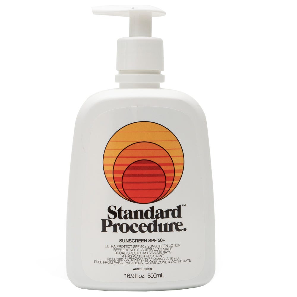 Standard Procedure SUNCREEN SPF 50+ 500 ml